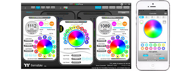 TT RGB PLUS Software app