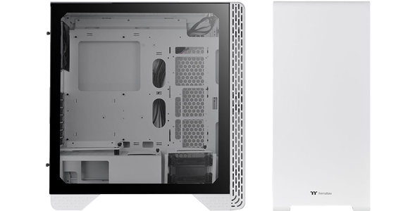 S300 mid-tower Snow Edition Tempered Glass by Thermaltake