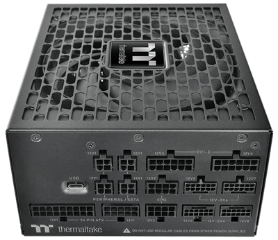 top down view of modular connectors