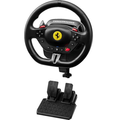 T98 Ferrari 296 GTB Wheel and Pedal Set