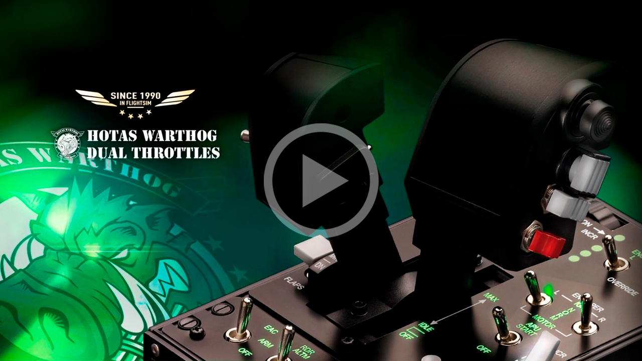  Thrustmaster HOTAS Warthog PC BL : Video Games