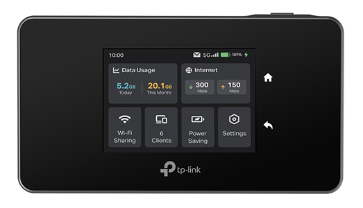 tp-link M8550 AXE3600 Tri-Band 5G LTE Mobile Wi-Fi Router LN160913