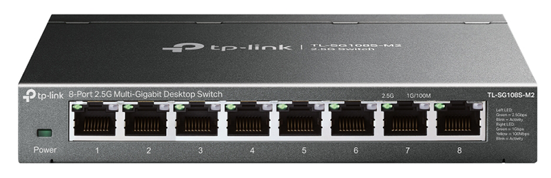 8-Port 2.5G Multi-Gigabit Desktop Switch from tp-link