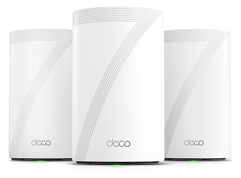 Deco BE68 BE14000 Tri-Band Whole Home Mesh WiFi 7 System from TP-Link