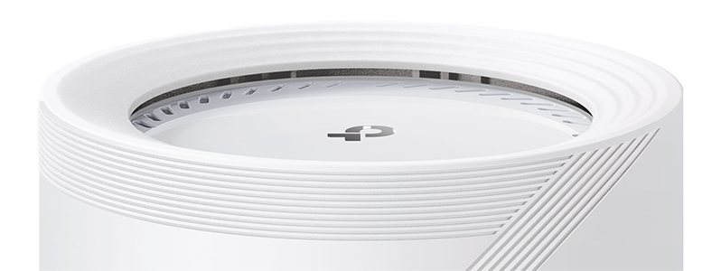 Top of the Deco BE68 router.