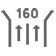 High Efficiency 160Mhz icon.