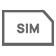 SIM icon.