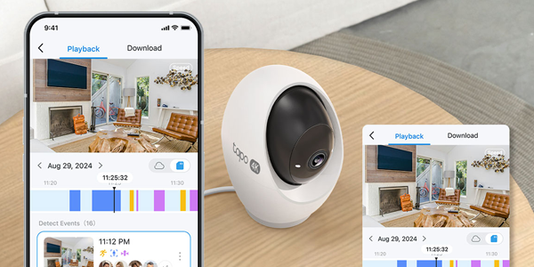 Smart phone with playback feature on-screen.