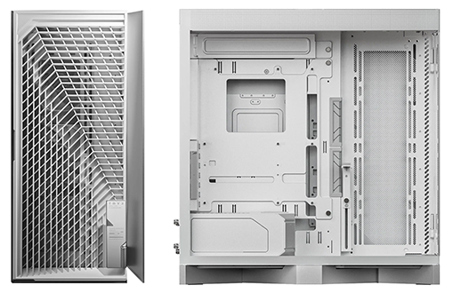 LUCA L70 White Mid-Tower E-ATX PC Case from TRYX