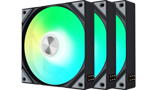 TRYX ROTA SL 120 ARGB Black 120mm Triple Fan Pack