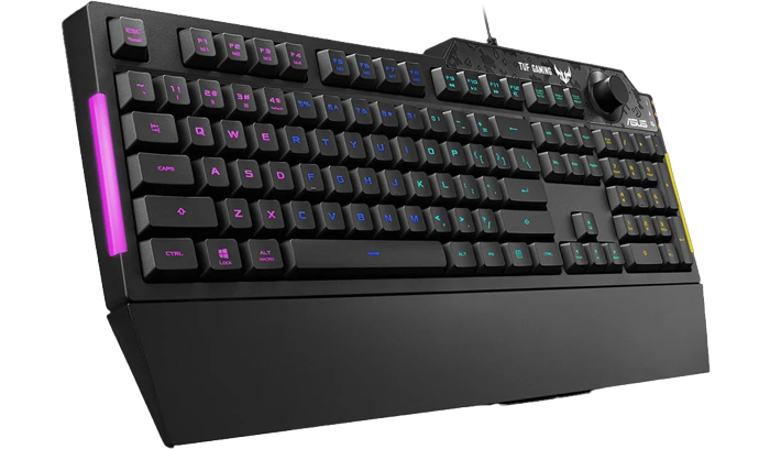 Mechanical keyboard 2025 with rgb lighting