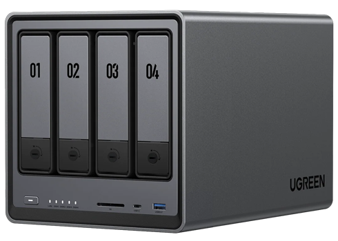 UGREEN NASync DXP4800 Plus 4 Bay NAS Enclosure for HDD/SSD