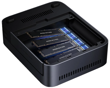 UGREEN NASync DXP480T Plus 4 Bay All-Flash M.2 SSD NAS LN163269