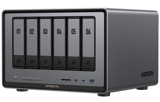 UGREEN NASync DXP6800 Pro 6 Bay NAS Enclosure LN163272