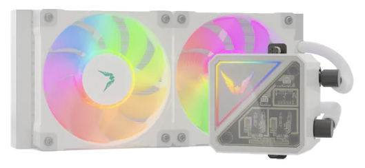V240 Lite AMD/Intel AIO CPU Liquid Cooler from Valkyrie.