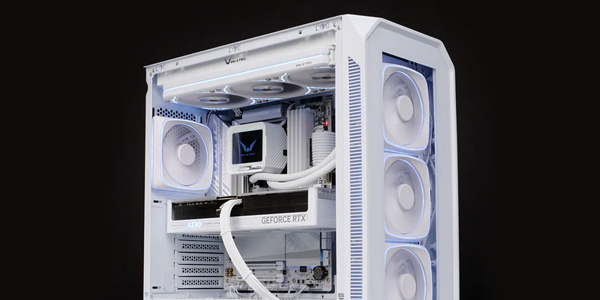 Scenario of Valkyrie AIO CPU Liquid Cooler integrated into system.