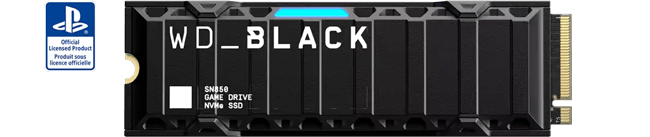 WD BLACK SN850 SSD w/ Heatsink