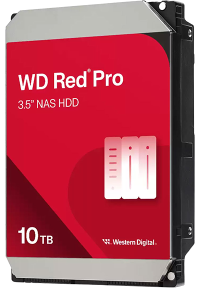WD Red Pro NAS HDD, 10TB NAS Drive, 3.5 Inch Hard Drive, SATA III