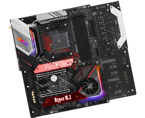 Refurbished - ASRock AMD Ryzen X570 PG Velocita AM4 PCIe 4.0