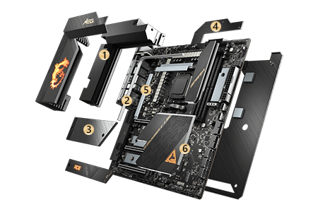 Massive Cooling heatsinks