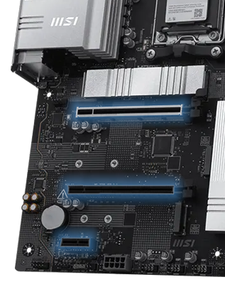 x3 PCIe x16 Slots