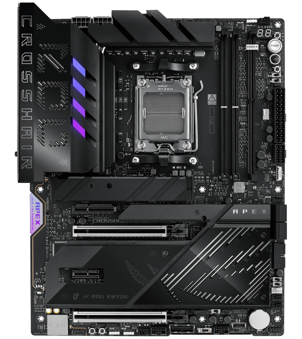 ASUS ROG CROSSHAIR X870E APEX DDR5 AM5 PCIe 5.0 ATX Motherboard