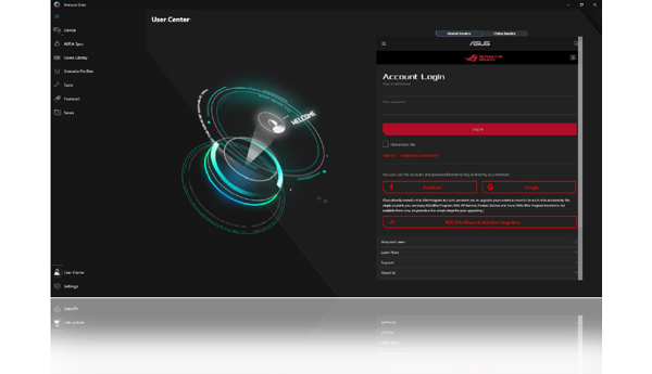 armoury crate asus tuf download