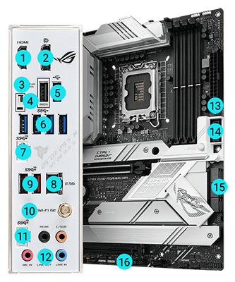 【ジャンク】ROG STRIX Z690-A GAMING WIFI （D5） ROG STRIX Z690 A GAMING WIFI D5