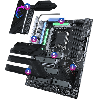 Massive Cooling heatsinks