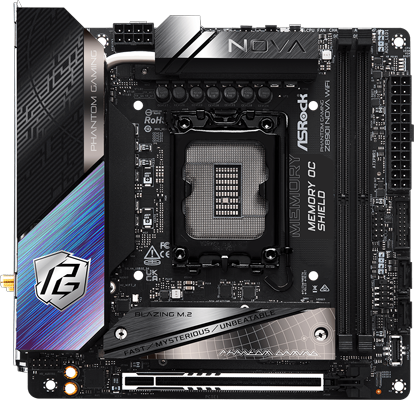 ASRock Z890I NOVA WiFi DDR5 PCIe 5.0 mITX Motherboard LN152517
