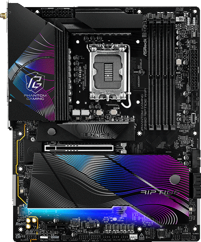 ASRock Riptide Z890 DDR5 Intel Motherboard for Intel Core Ultra Series 2