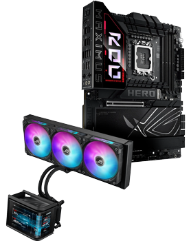 ASUS ROG MAXIMUS Z890 HERO Motherboard & ROG Ryuo IV SLC 360 ARGB AIO Bundle