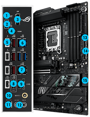 REAR I/O