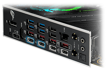 TWO THUNDERBOLT 4 TYPE-C® PORTS