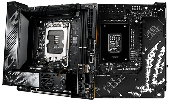 Buy The ASUS ROG STRIX Z890-I GAMING WIFI ITX Motherboard Support Intel 15 Gen... ( ROG STRIX