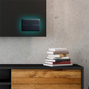 Zotac Pico mini PC embedded into a wall.