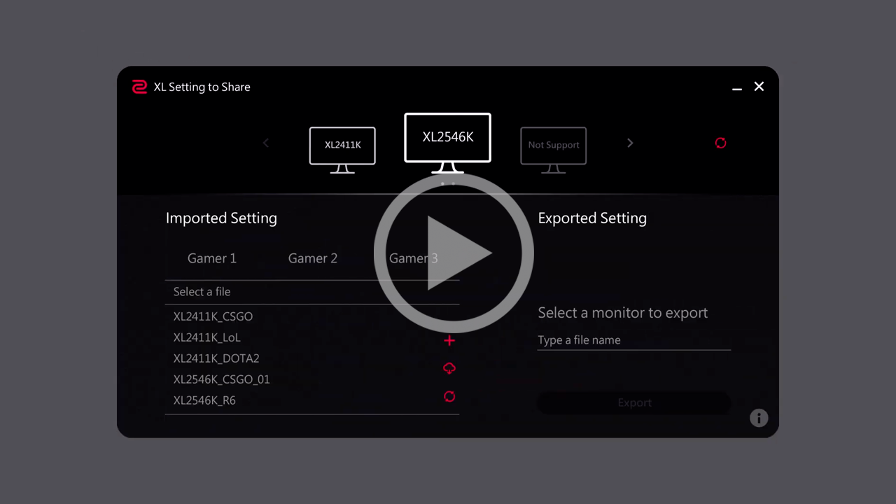 xl setting