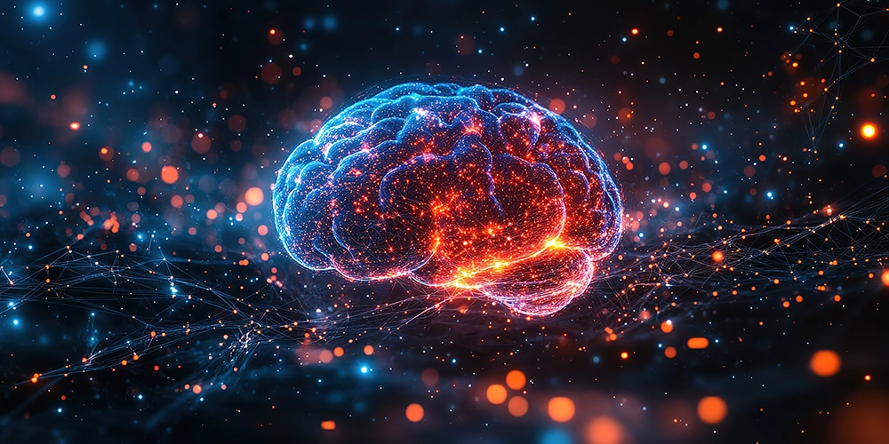 Illustration of AI model integration and software creation