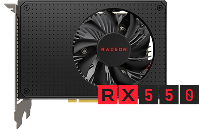 Radeon RX 550 Graphics Card