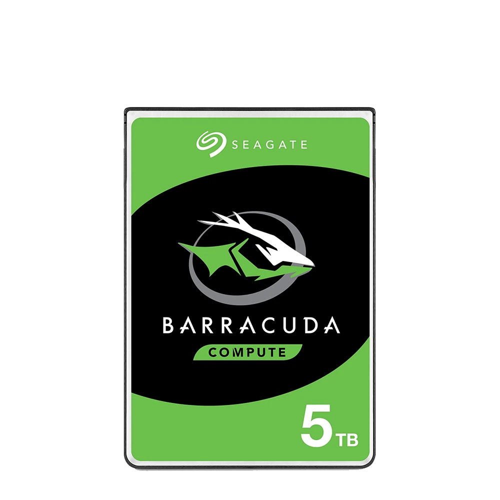 2.5-inch Seagate BarraCuda HDD designed for laptops or compact PCs
