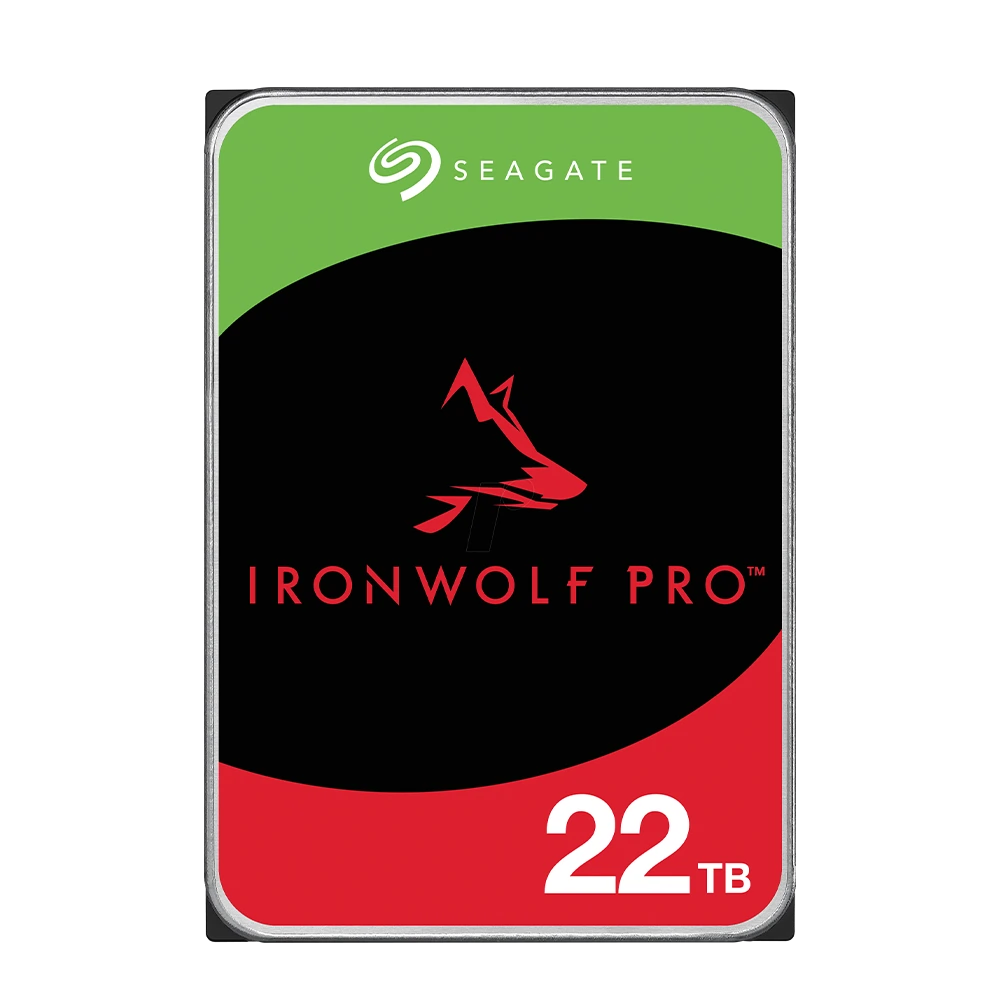 3.5-inch Seagate IronWolf Pro HDD designed for high-performance NAS systems