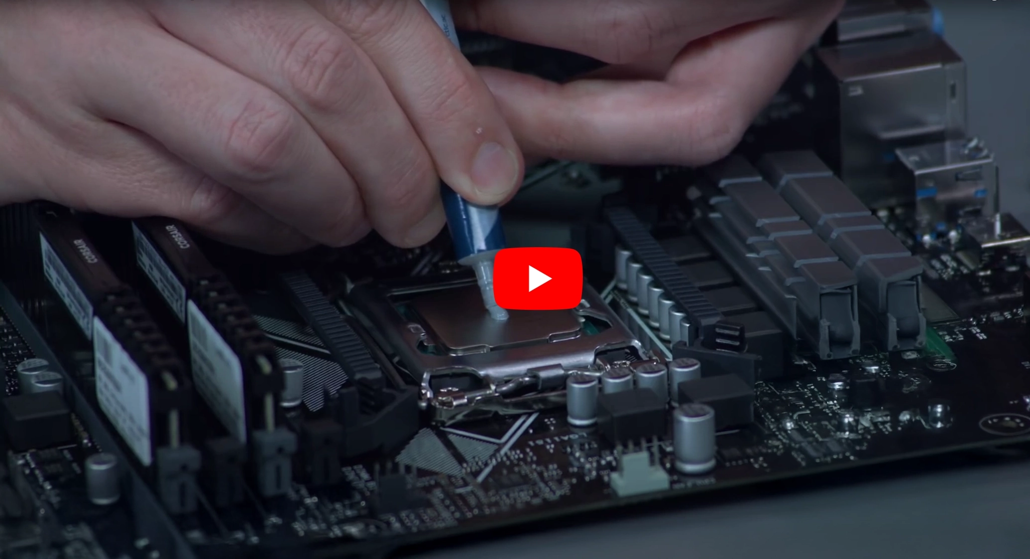 Thermal Paste Application Video Thumbnail