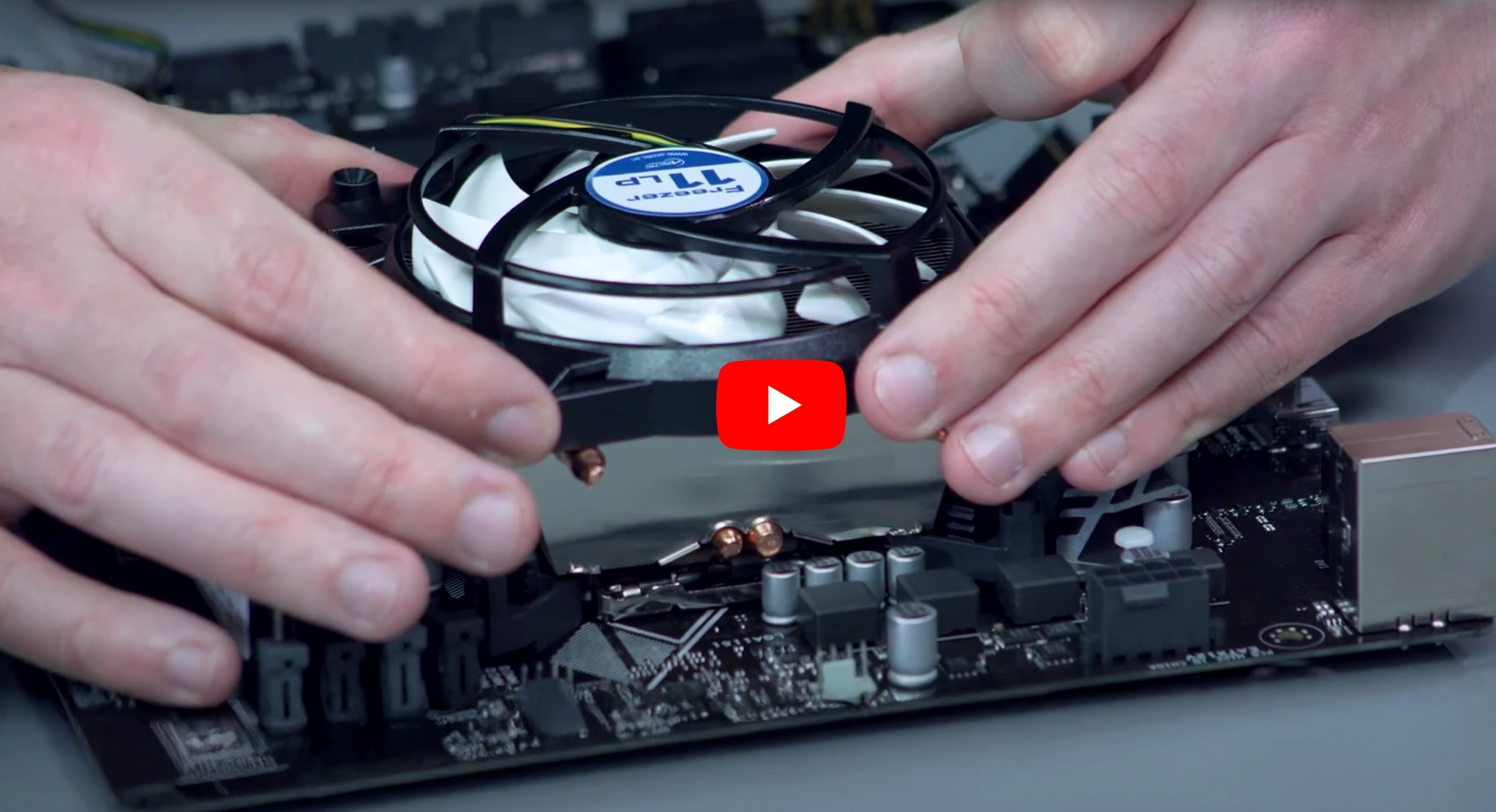 Thermal Paste Application Video Thumbnail