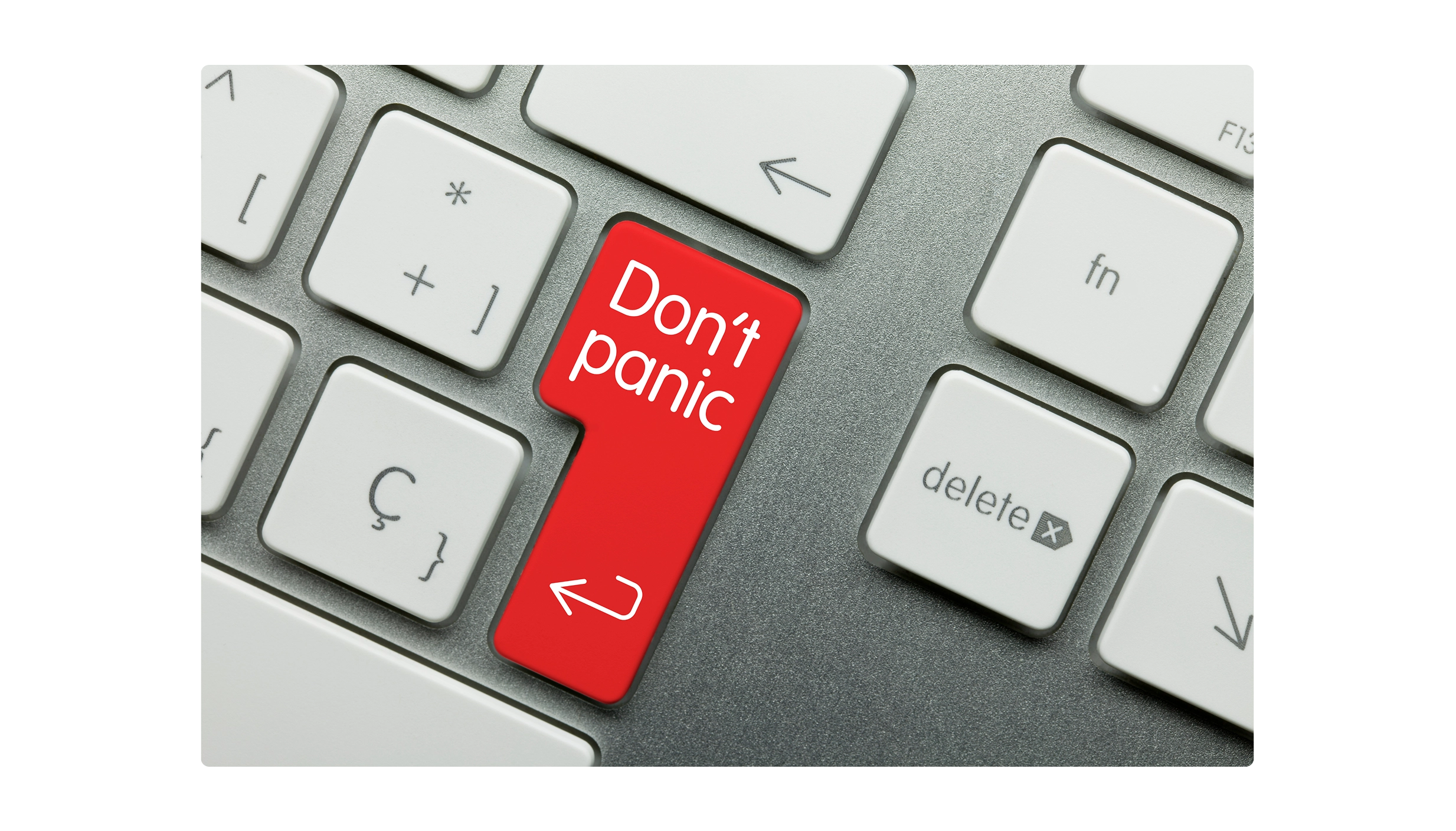 Don't panic - PC troubleshooting