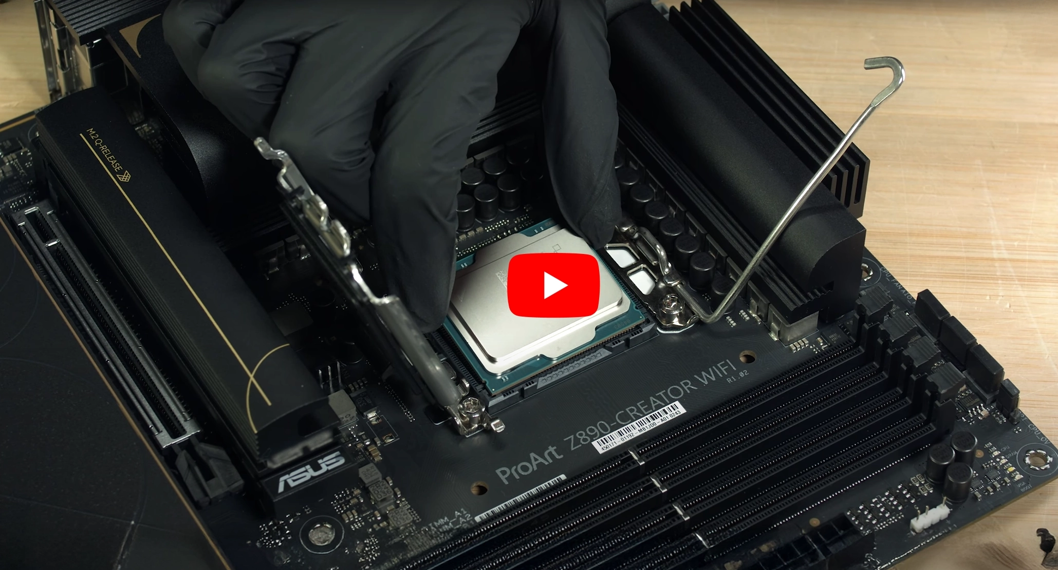 CPU Installation Video Thumbnail