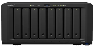 Visual example showing an 8‑drive NAS using 4TB drives with faster rebuild times