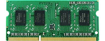 RAM modules showing memory capacity considerations for NAS devices