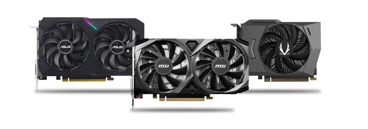 NVIDIA GeForce RTX 3050 graphics card lineup