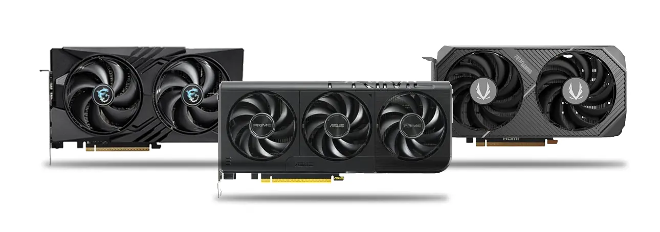 NVIDIA GeForce RTX 5060 graphics card lineup