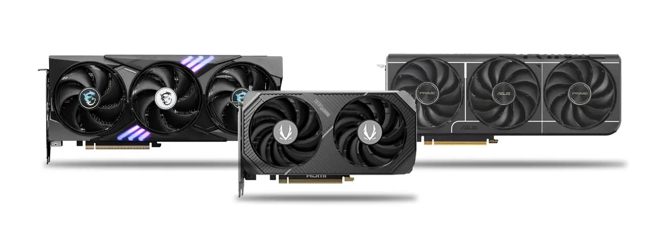 NVIDIA GeForce RTX 5060 Ti graphics card lineup